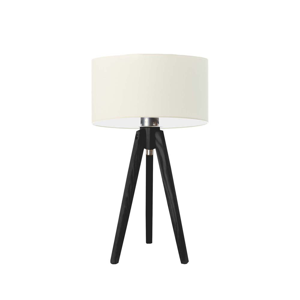 Balinas Solid Wood Tripod Lamp