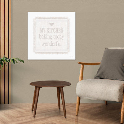 «Bake Today Wonderful Contemporary», art typographique