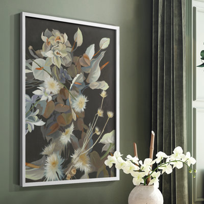 Turn a New Leaf Framed Print - Solid Wood