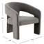 Fauteuil en velours l 28,5 po Ashlyn-975528845