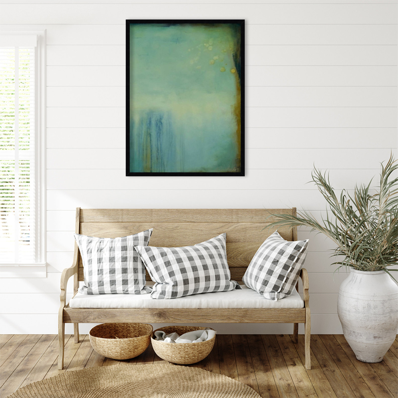 Whispering Souls II Print by Erin Ashley, 33" H x 25" W, Black
