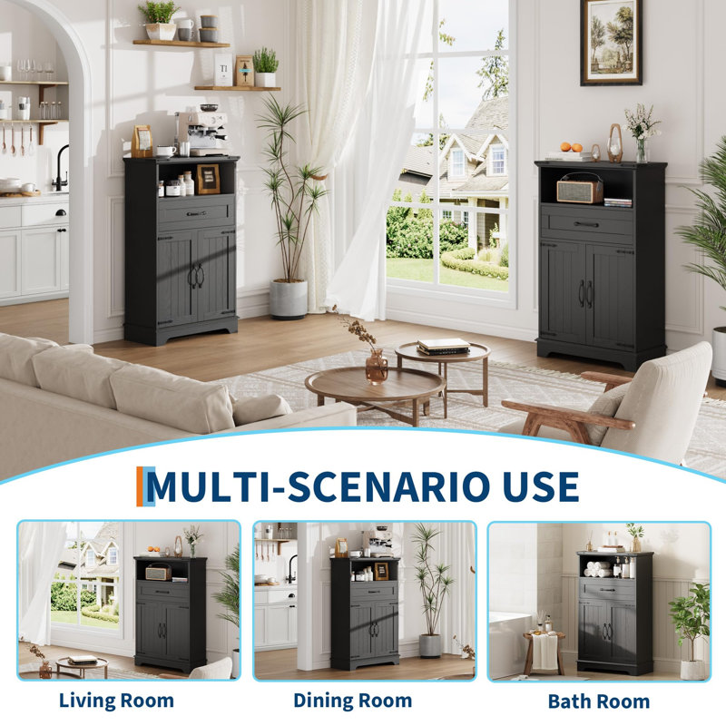 MDF Freestanding Under Sink Cabinet