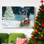 Christmas Holiday Arts - Toile tendue avec châssis XMA171583-1151391709