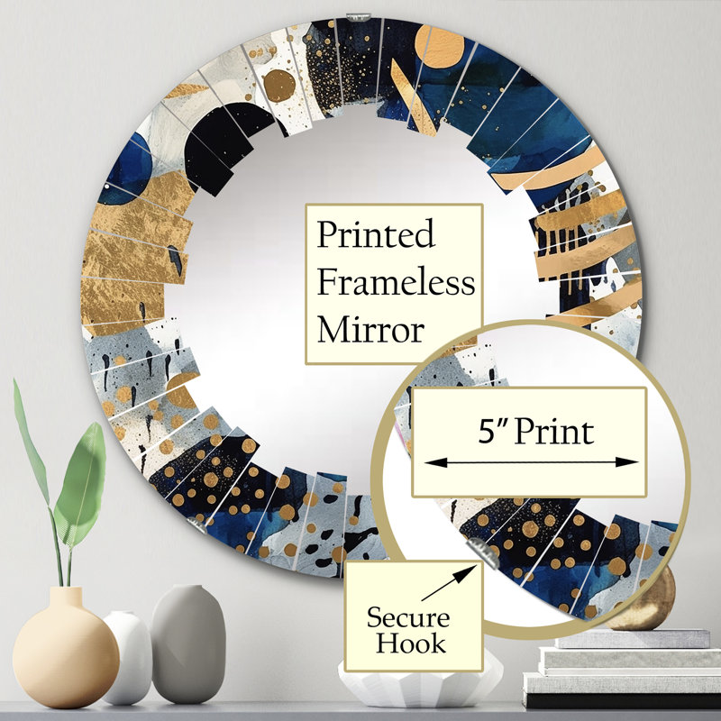 Miroir Celadon, 24 po x 24 po