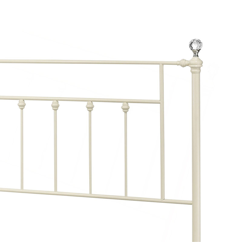 Comet White Finish Full Bed, Full