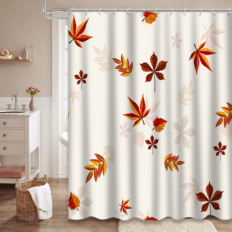 Rideau de douche Autumn Autumn, L 72 po x l 78 po