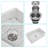 33X20 Inch White Farmhouse Sink Workstation - Ceramic Single Bowl Farm Kitchen Sink