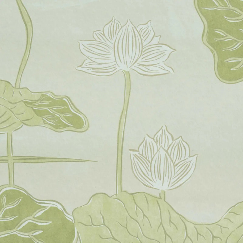 Kireina Lotus Panel Set, White Ivory