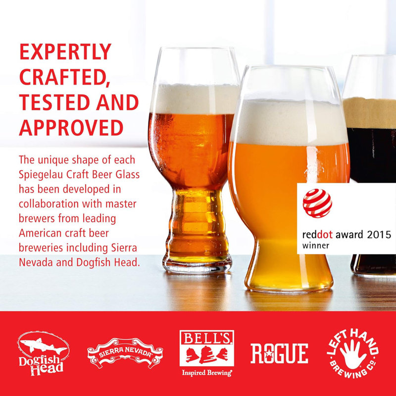 Craft IPA Beer Glass