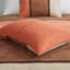 Ensemble d'édredon 7 pièces en faux suède Coral King-131588752