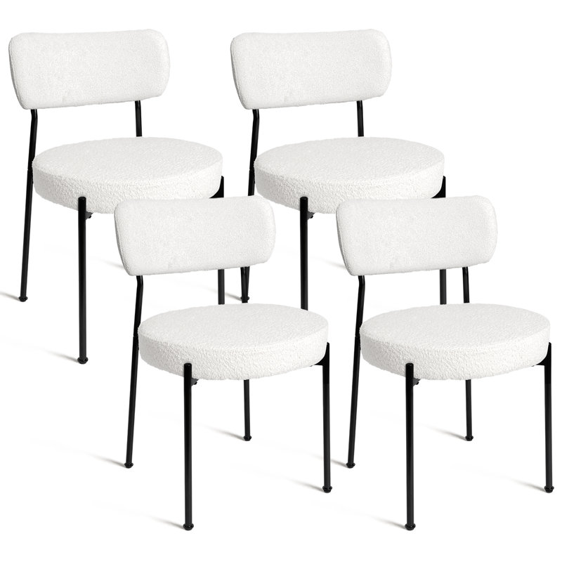 Ensemble de chaises de salle à manger rembourrées Latitude Run® Mid Century Modern