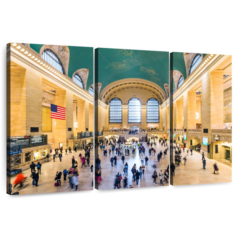Sebbie Grand Central Station, H 36 po x l 57 po