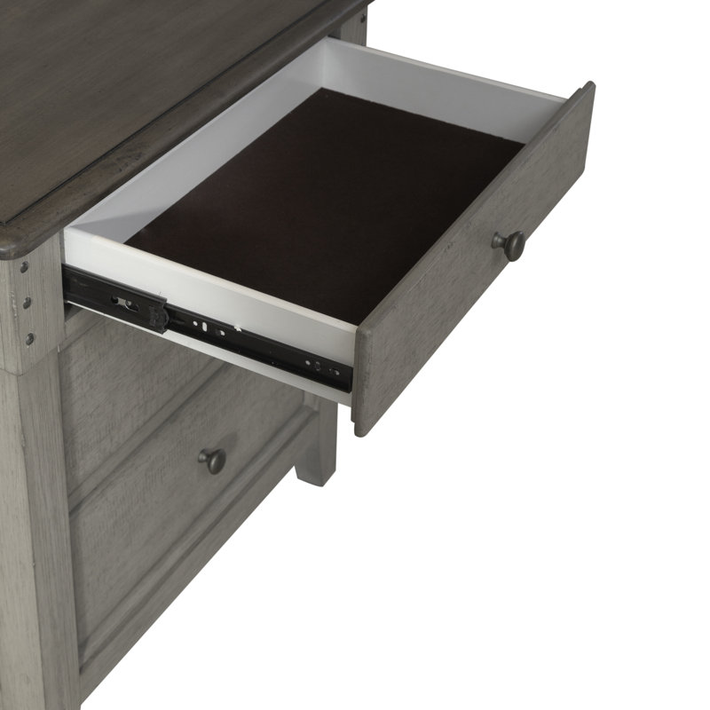 Cathleen 3 Drawer Nightstand