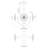 Michelle Loya 4 - Light Unique Geometric LED Chandelier-88045057
