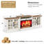 Meuble télé avec foyer 33 po Cletus-53088733