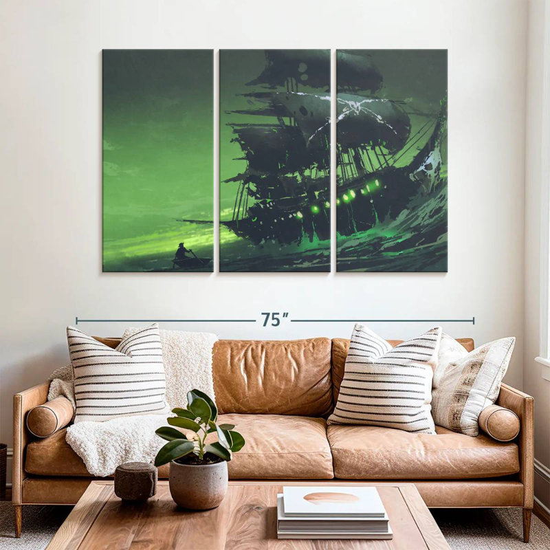 Mehar The Flying Dutchman, 42" H x 65" W