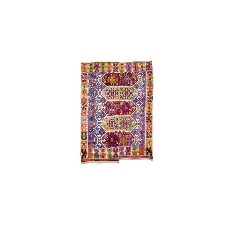 Tapis antique central Anatolian, 6 po x 9 po