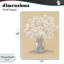 Dessin de marguerites, plaque murale, par Patti Bishop
