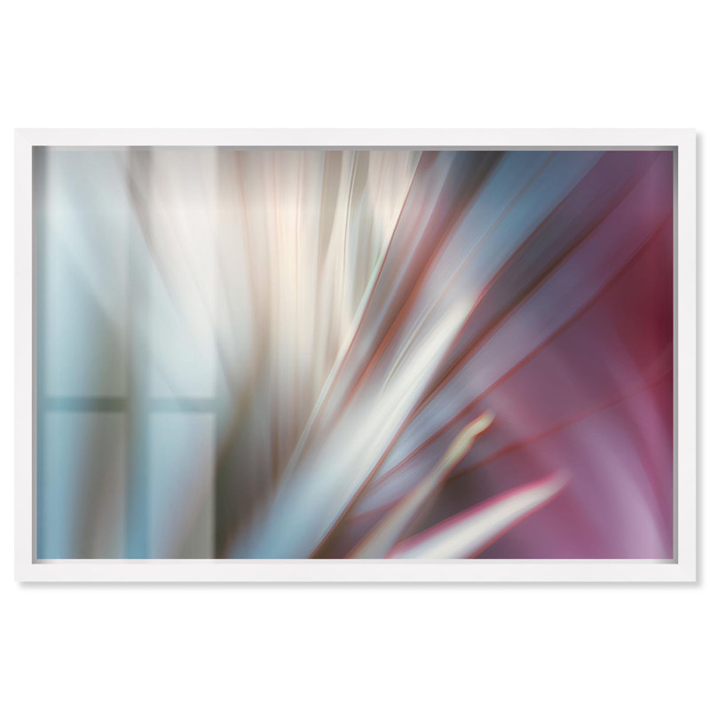 Décoration murale Pastel Speed I Shadowbox Print par Art Remedy, H 31 po x l 46 po, Blanc
