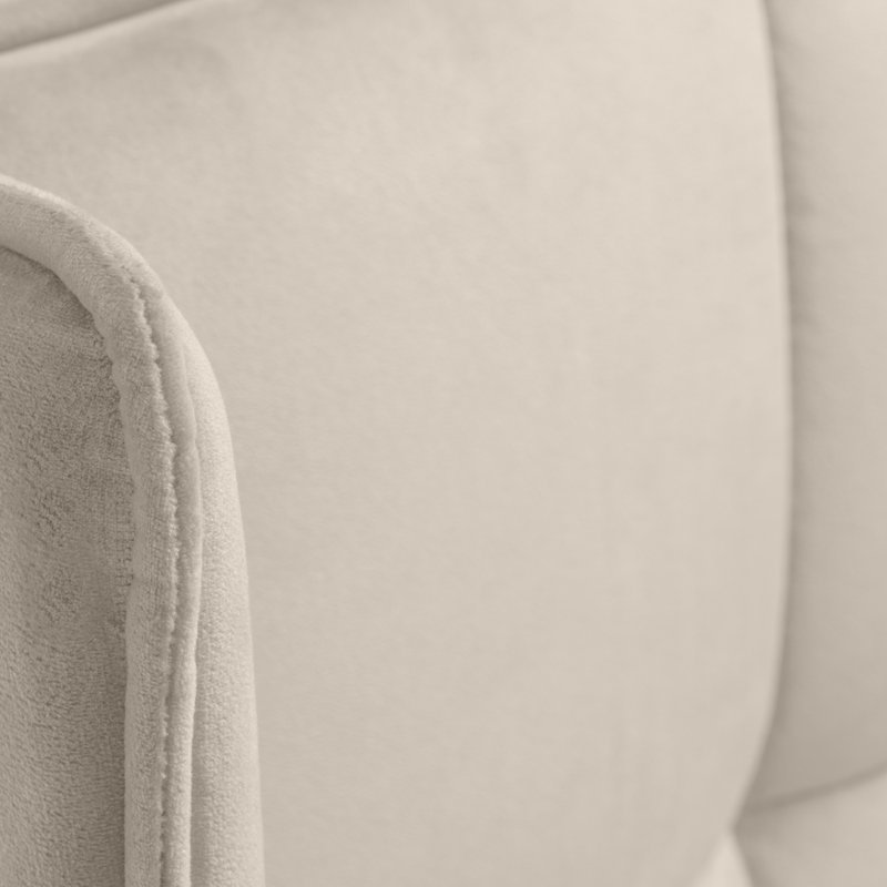 Bormann Upholstered Storage Bed, Kingsize (5'), Cream