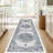 2x8 Washable Runner Rugs for Hallways Non-Slip Hallway Runners for Entrance Low Pile Vintage Runners Blue-2059664936-2058907153
