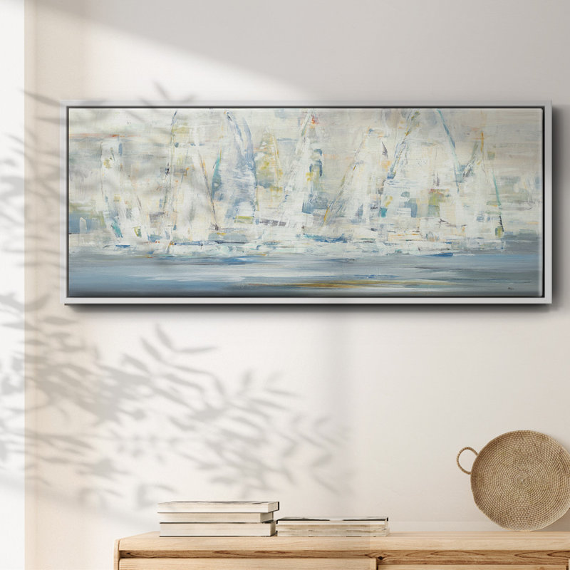 Regatta Time - Framed Canvas