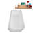 59" Streamline Soaking Freestanding Tub and Tray With Internal Drain-101697859