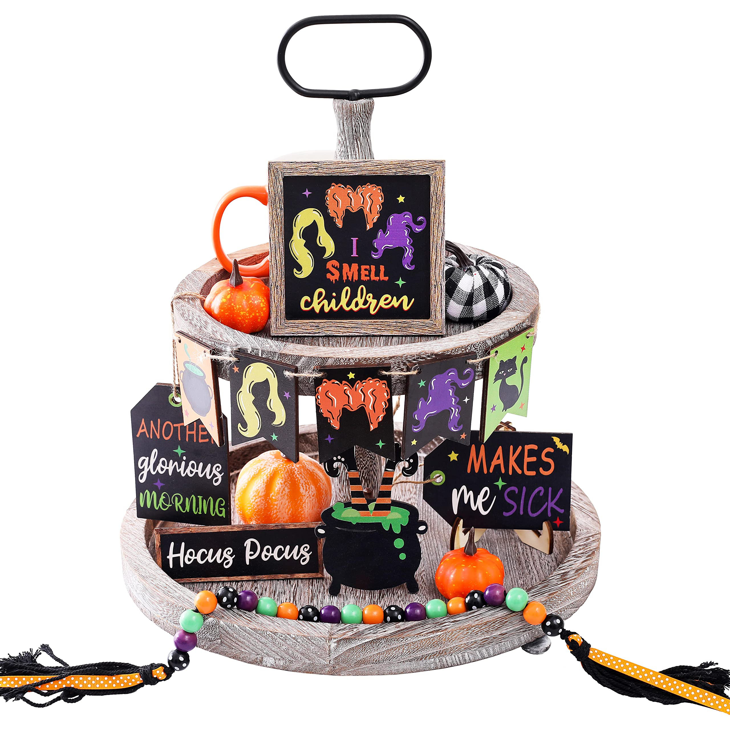 The Holiday Aisle® 1Pcs Halloween Hocus Pocus Tray Decor Halloween