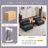 Compression Mahjong Sofa,Convertible Floor Sofa Bed,DIY Boneless Modular Sectional Sofa,No Assembly Required,Circle Fleece Fabric,Oversized 2 Seater With 2 Pillows,Dark-Grey-873642197