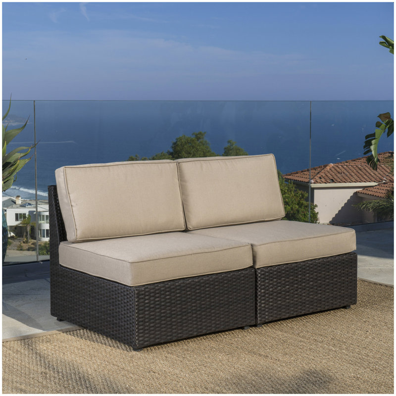 SANTA CRUZ ARMLESS CHAIR, Beige