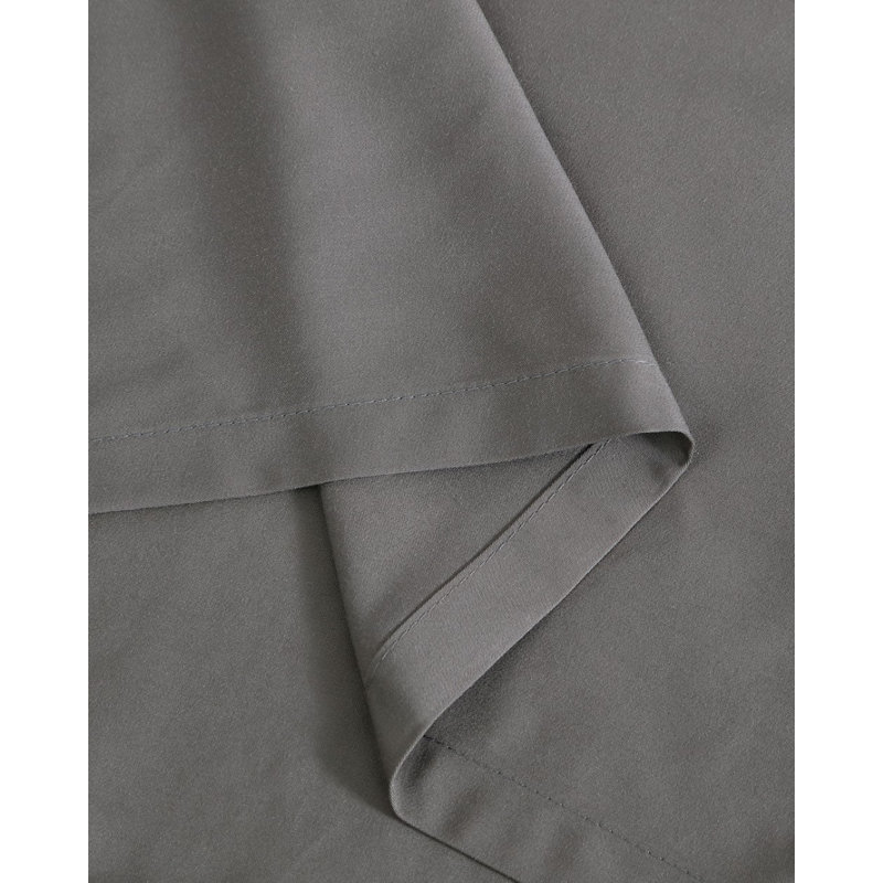Snug Sham Set, Standard, Granite
