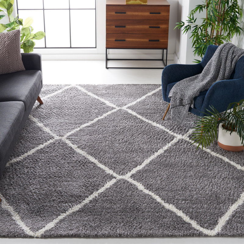 Tapis à poils longs Poulsen, Rectangle 5 pi 5 po x 7 pi 7 po