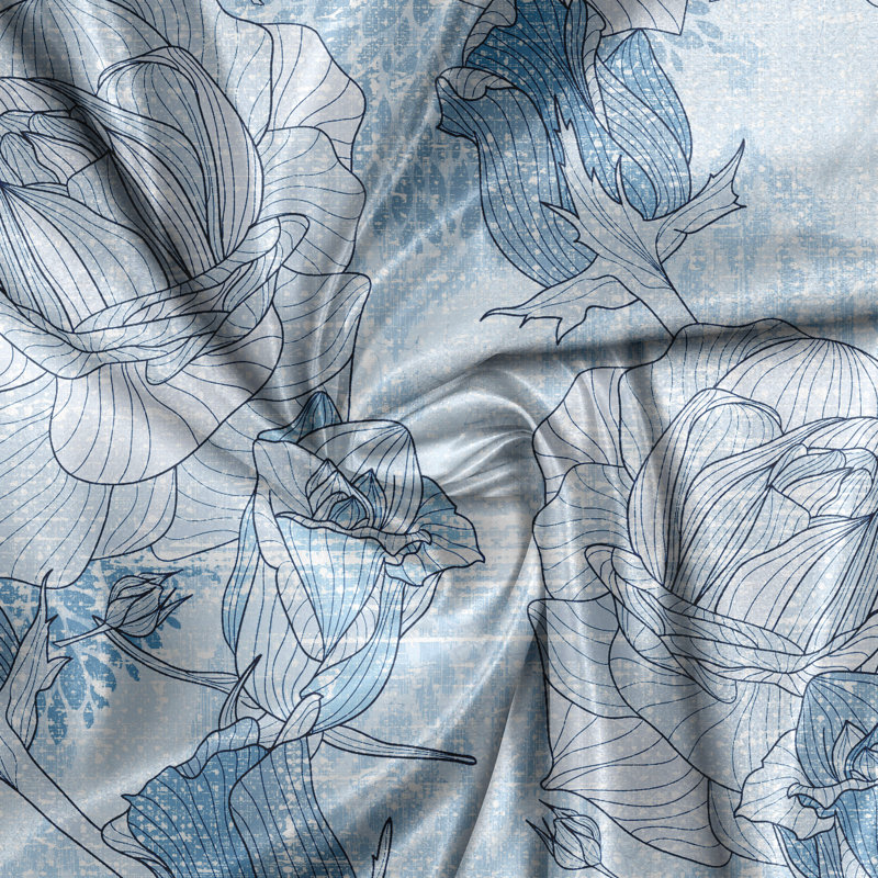 Semi Sheer Curtain Pair