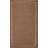 Geometric Kilim Brown Wool Area Rug 7x10