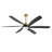 64" Modern Large Propeller Ceiling Fan with LED Light and Remote Control-1030234701-1030234700