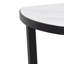 Table d'appoint courbée pour l'extérieur