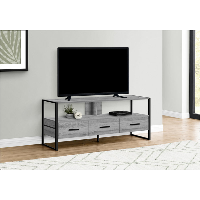 Aija TV Stand for TVs, Gray