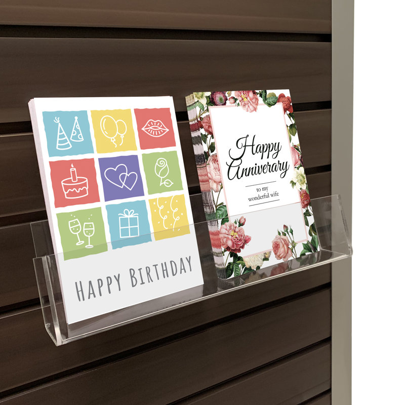 Papert Greeting Card Slatwall Display