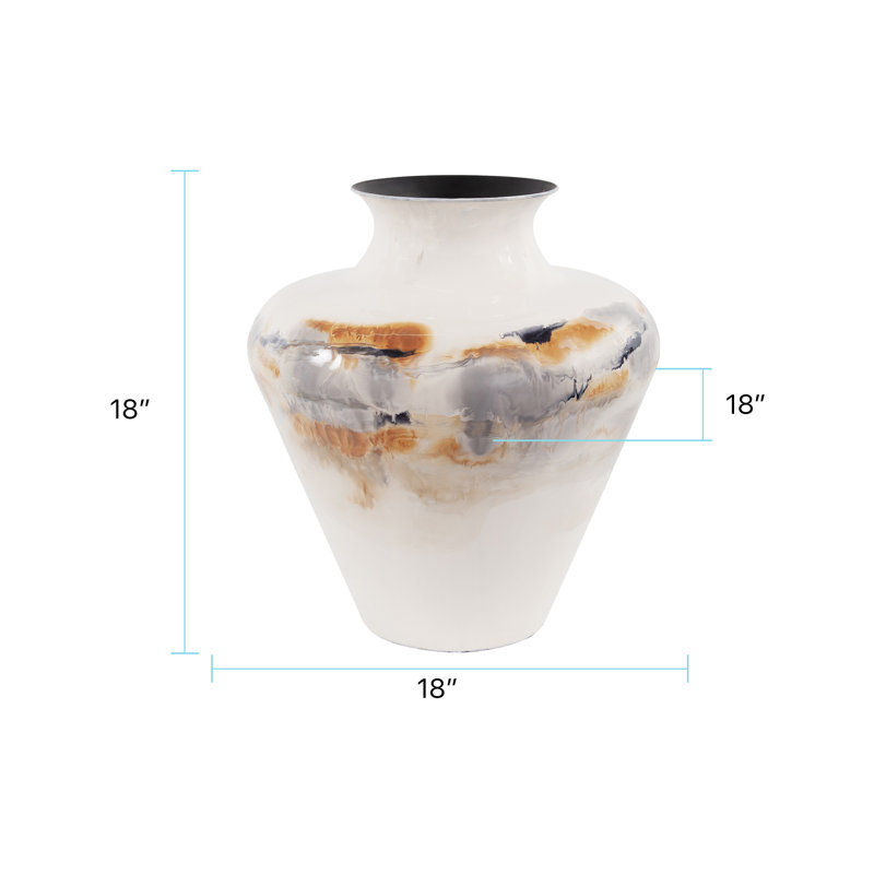 Lahar Classic  Vase, Large, 18" H x 18" W x 18" D