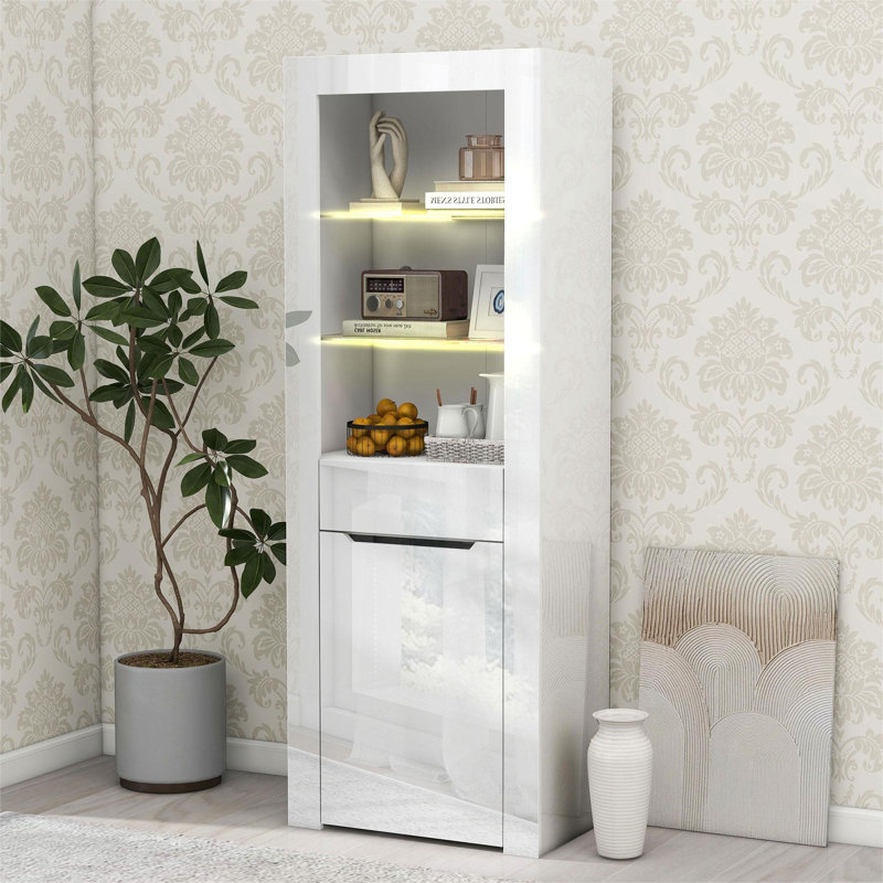 Burle Glass 60 cm W Display Cabinet
