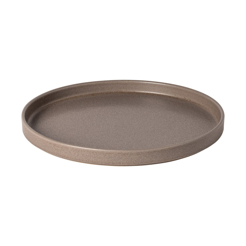 Deep Serving Plate Redonda, Oak