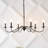 Wicklow Bohemian Farmhouse Iron LED Chandelier-747549267-803211566
