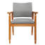 Actrice 18.5'' H Tufted Upholstered Beech Armchair-1868162422