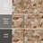Andorra 10" x 19" Ceramic Stone Look Wall Tile-93692702