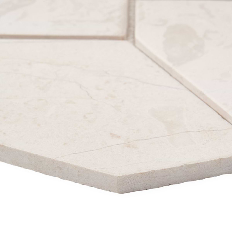 Nature Organica Marble Mosaic Tile, Lovina White