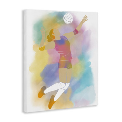 «Colorful Sports Volleyball Canvas», conception par Marcus Prime