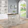 Bearden 3-Piece Transitional Solid Wood Drop Leaf Dining Table with Chairs