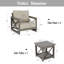 Ensemble de conversation de terrasse en aluminium pour 2 personnes avec coussins Sunbrella® Marindo