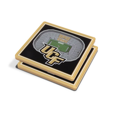 Acrylic Square 2 Piece Coaster Set