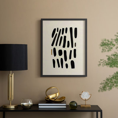 «Abstract CCLV», reproduction encadrée prête à être accrochée